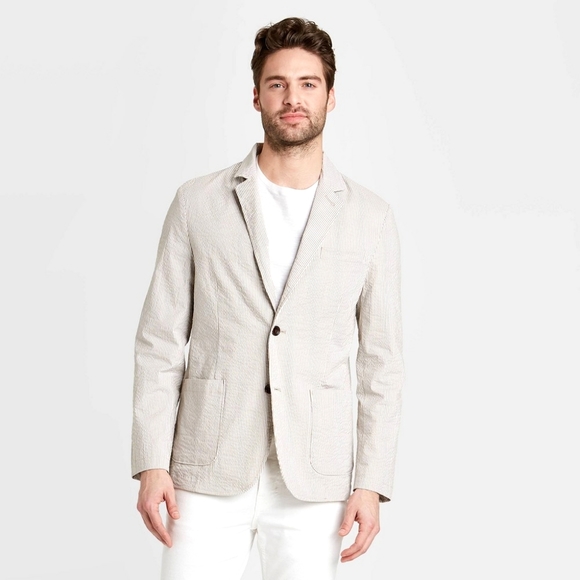 Goodfellow & Co Other - Goodfellow cream striped kenwood Blazer
